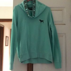 Pink Cowl neck sweatshirt